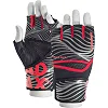 Перчатки (фитбокса или легких ударов по боксерской груше) MadMax MFG-906 MAXGEL Fighting Gloves Black/Red