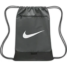 Рюкзак-мешок Nike NK BRSLA DRAWSTRNG-9.5 18L серый 33х51х5 см