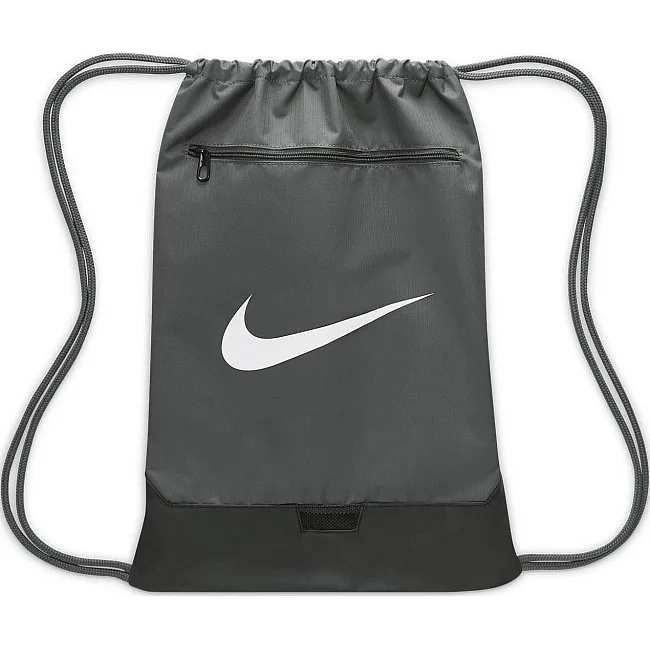 Рюкзак-мішок Nike NK BRSLA DRAWSTRNG - 9.5 18L сірий 33х51х5 см