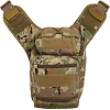 Тактическая сумка через плечо MILITARY RANGERS ZK-9112 30x23x13см 9л (Камуфляж Multicam)