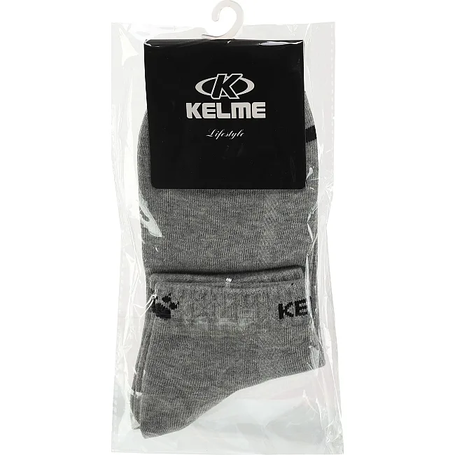 Спортивные носки
 унисекс короткие KELME FLAT K15Z958-9221 (Серый)
