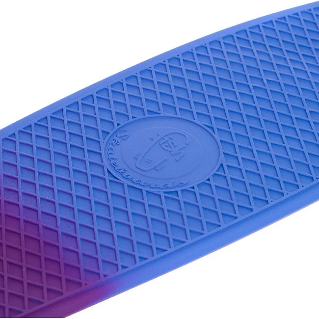 Пенни борд Penny Board круизер пластиковый RUBBER SOFT 22