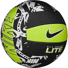 М'яч волейбольний Nike ALL COURT LITE VOLLEYBALL DEFLATED BLACK/WHITE/ATOMIC GREEN/WHIT size 5