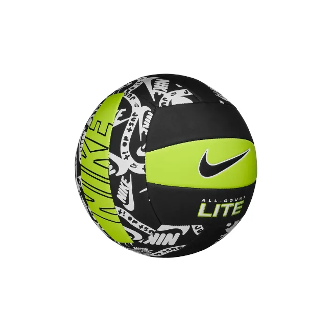 М'яч волейбольний Nike ALL COURT LITE VOLLEYBALL DEFLATED BLACK/WHITE/ATOMIC GREEN/WHIT size 5