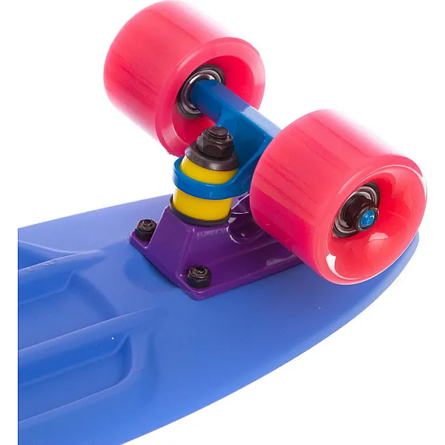 Пенни борд Penny Board круизер пластиковый RUBBER SOFT 22