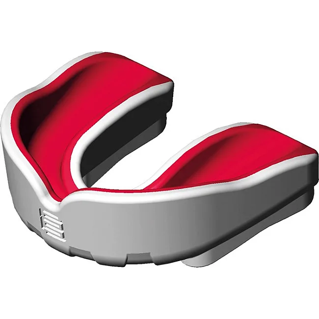 Боксерская капа MAKURA Ingis взрослая (возраст 11+) White/Red