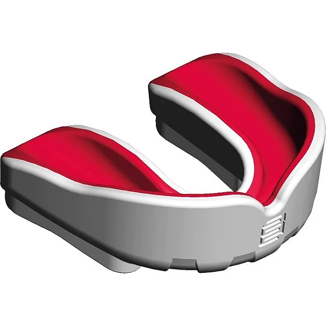 Боксерская капа MAKURA Ingis взрослая (возраст 11+) White/Red