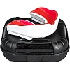 Боксерская капа MAKURA Ingis взрослая (возраст 11+) White/Red