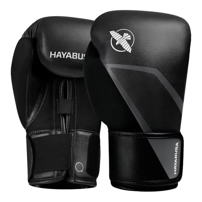 Боксёрские перчатки HAYABUSA E1 Black Grey