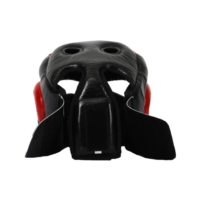Боксерський шолом Fairtex HG13 Extra Vision Black Red
