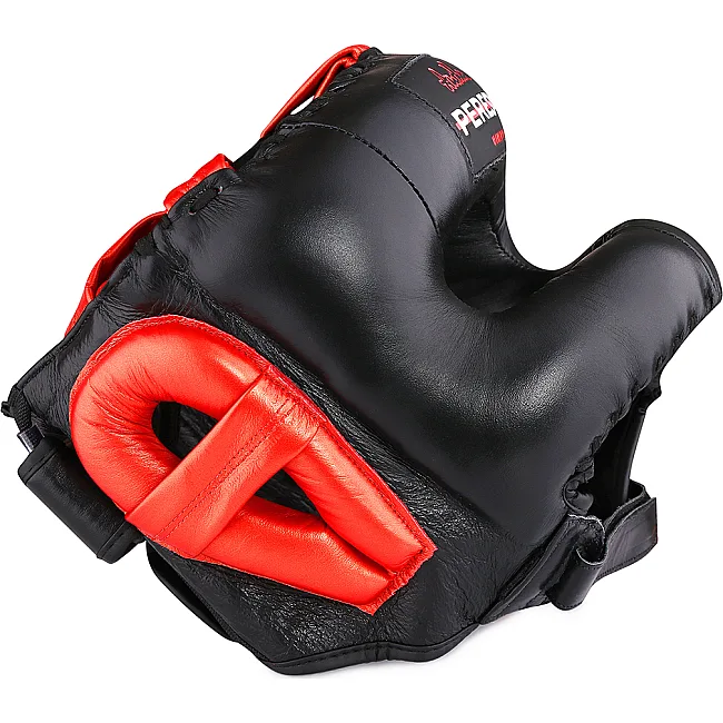 Шлем с бампером PERESVIT Momentum Black Metalic Orange