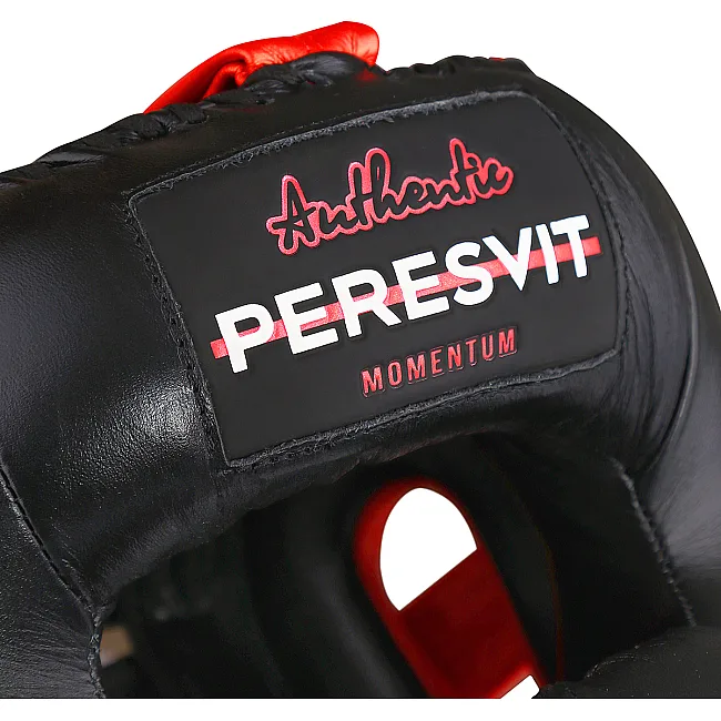 Шлем с бампером PERESVIT Momentum Black Metalic Orange