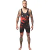 Борцовское трико PERESVIT Turmoil Adults Wrestling Singlet Red Black