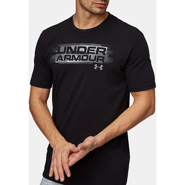 Футболка Under Armour Phase Wordmark Tee Black