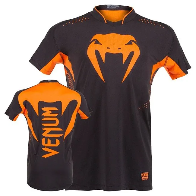 Футболка Venum Hurricane X Fit T-shirt Orange