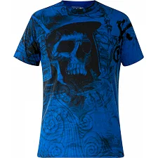 Футболка Xtreme Couture Yamamoto SS TEE Cobalt Blue