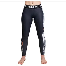 Женские компрессионные штаны Tatami Ladies Tropic Black Grappling