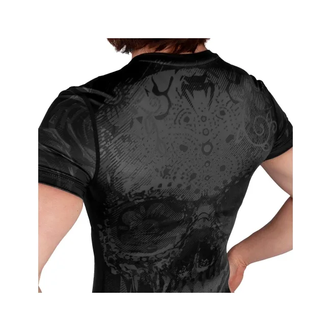 Рашгард женский VENUM Santa Muerte 3.0s Black Black