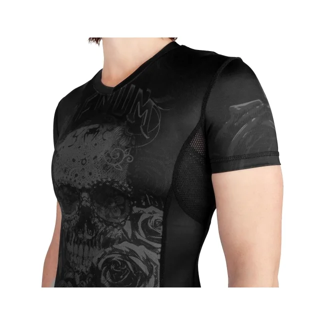 Рашгард женский VENUM Santa Muerte 3.0s Black Black