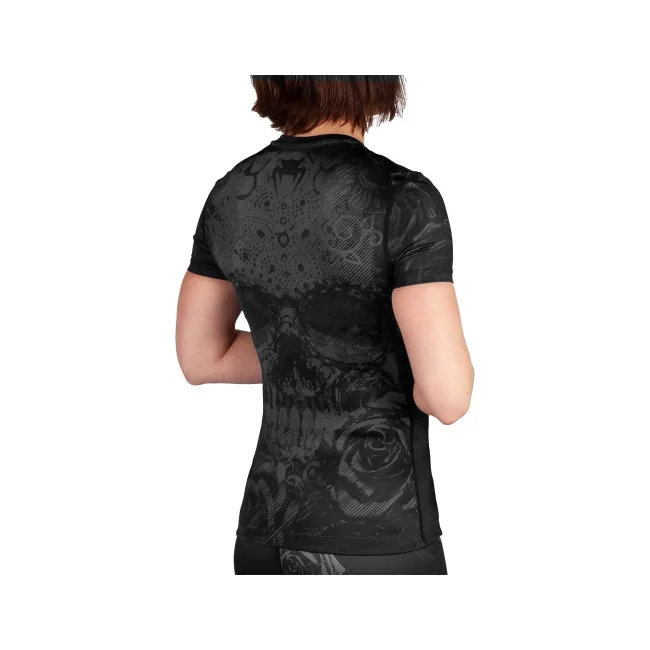 Рашгард женский VENUM Santa Muerte 3.0s Black Black