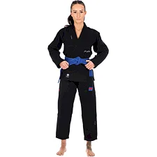 Женское кимоно TATAMI Ladies Elements Superlite Gi Black
