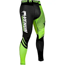 Компресійні штани VENUM Training Camp 2.0 Black Neo Yellow