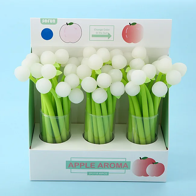 Набор масляных ручек 0.7 мм BP5033 Apple (изменяет цвет на солнце) (5шт)