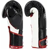Рукавиці для спарингів з боксу FAIRTEX BGV6 Angular Black White Red