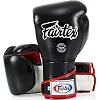 Рукавиці для спарингів з боксу FAIRTEX BGV6 Angular Black White Red