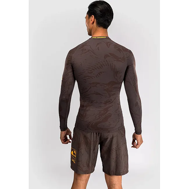Рашгард UFC VENUM FIGHT WEEK 4.0 Mens Dark Brown