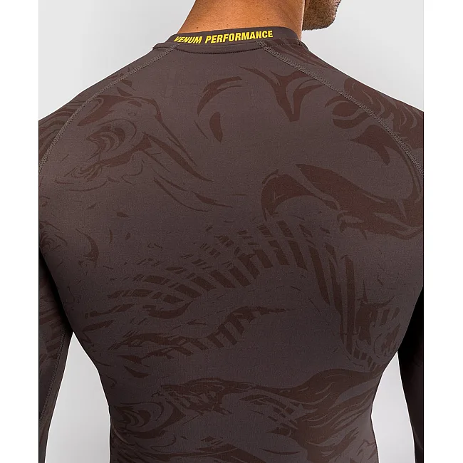 Рашгард UFC VENUM FIGHT WEEK 4.0 Mens Dark Brown