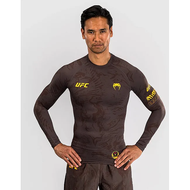 Рашгард UFC VENUM FIGHT WEEK 4.0 Mens Dark Brown