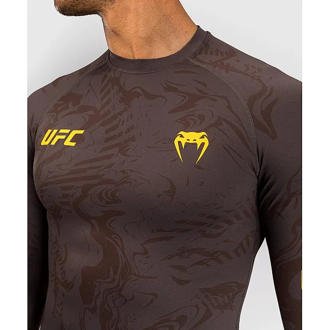 Рашгард UFC VENUM FIGHT WEEK 4.0 Mens Dark Brown