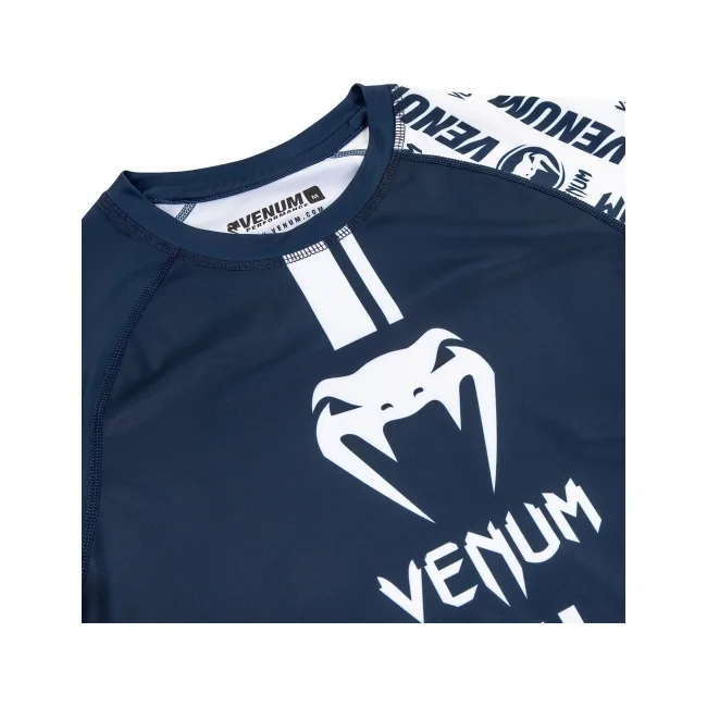 Рашгард VENUM Logoss Navy Blue White