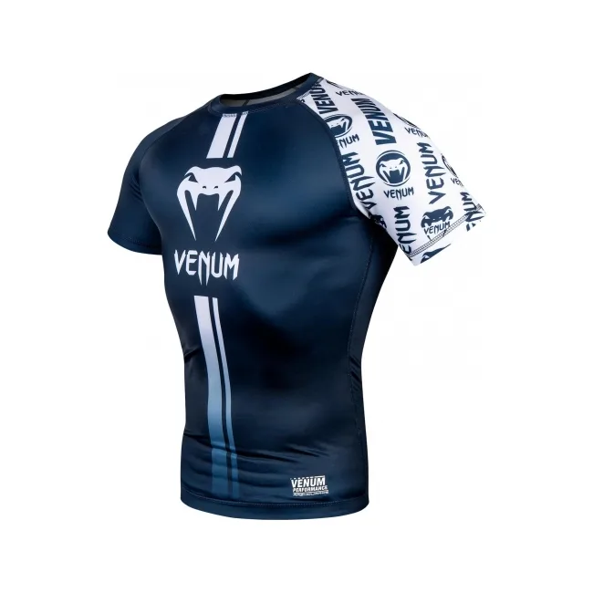 Рашгард VENUM Logoss Navy Blue White