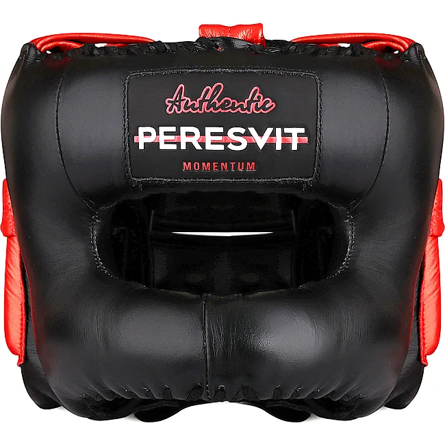 Шлем с бампером PERESVIT Momentum Black Metalic Orange