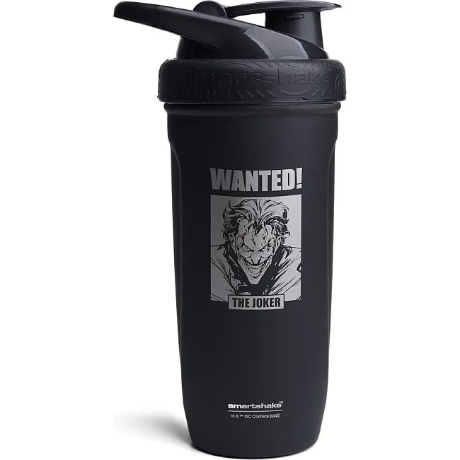 Спортивный шейкер SMARTSHAKE Reforce 900мл DC Joker