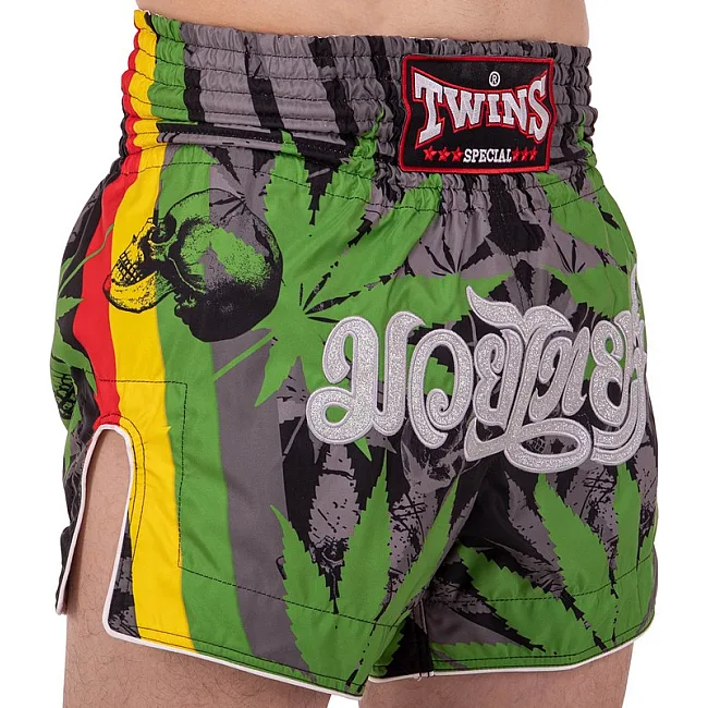 Шорти для кікбоксингу TWINS TBS-GRASS GRASS