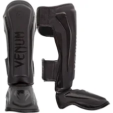 Защита голени и стопы Venum Elite Matte Black