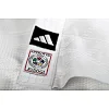 Кімоно для дзюдо Adidas Champion III з ліцензією IJF (білий/чорні смуги) J-IJF-2