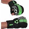 Рукавички Краби спарингові для MMA HARD TOUCH BO-00126 (Чорний-салатовий)