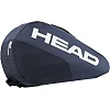 Теннисная сумка для ракеток падел тенниса на 4 ракетки HEAD Base Padel 261365 (Темно-синий)