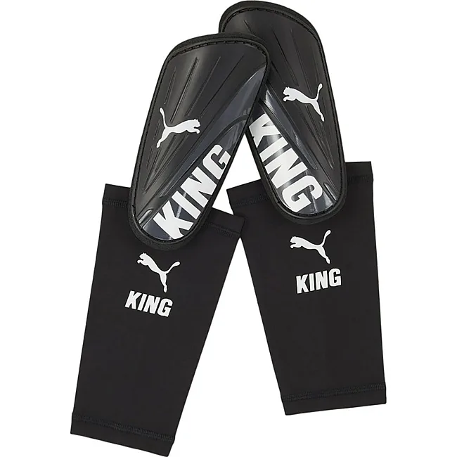 Щитки Puma King Sleeve черный (для детей)