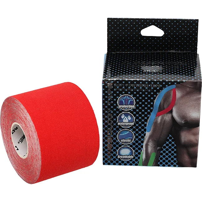 Кинезио тейп для лица и тела Kinesio tape AOPI AP-328 (Красный)