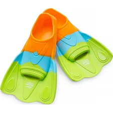 Ласти Aqua Speed TRAINING FINS MOBY 62762 зелений, блакитний, помаранчевий (для дітей)