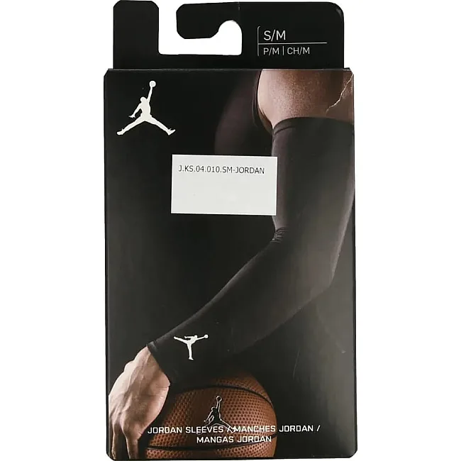 Рукава JORDAN SHOOTER SLEEVES BLACK/WHITE S/M S/M