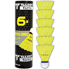 Воланы Talbot Tech 350 Shuttle yellow, MEDIUM 6 шт.