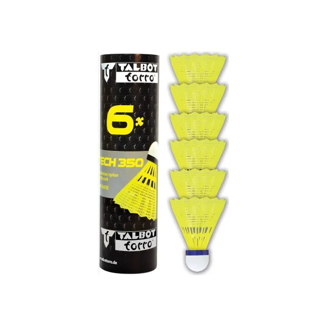 Воланы Talbot Tech 350 Shuttle yellow, MEDIUM 6 шт.