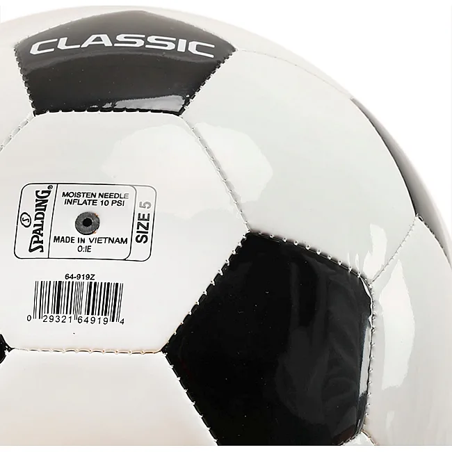 Футбольний м'яч SPALDING 64919Z (Білий-чорний)