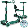 Детский самокат трехколесный Ricokids Todi зеленый